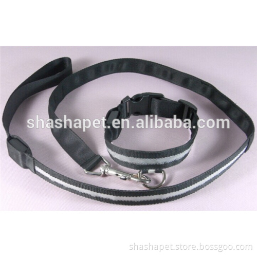 Pet accessories productsl LED Dog Collar and led dog Leash Value Combo